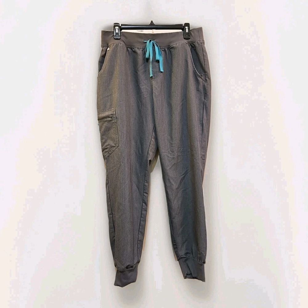 Figs Jogger Scrub Pants Womens Large Graphite Gray Zamora Technical Collection